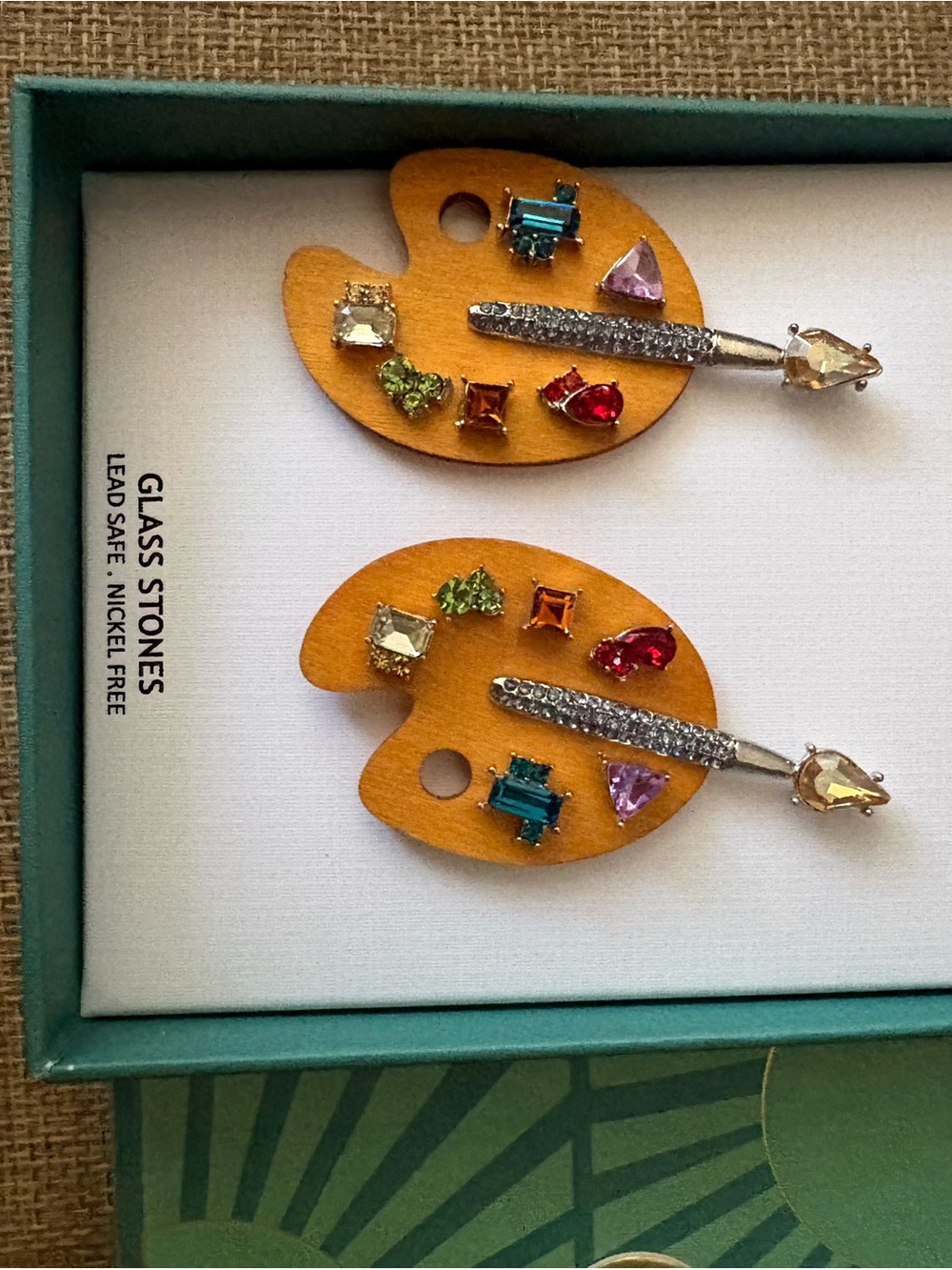 Kids Colorful Paint Palette Hair Clips - Multicolor